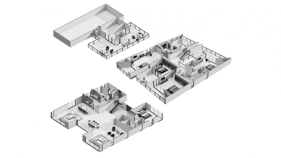 Планировка «5br type03 964sqm» 5 спален в ЖК ADDRESS VILLAS HILLCREST